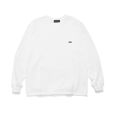 GX-A24-LT-04  LONG SLEEVE T-SHIRT   WHITE