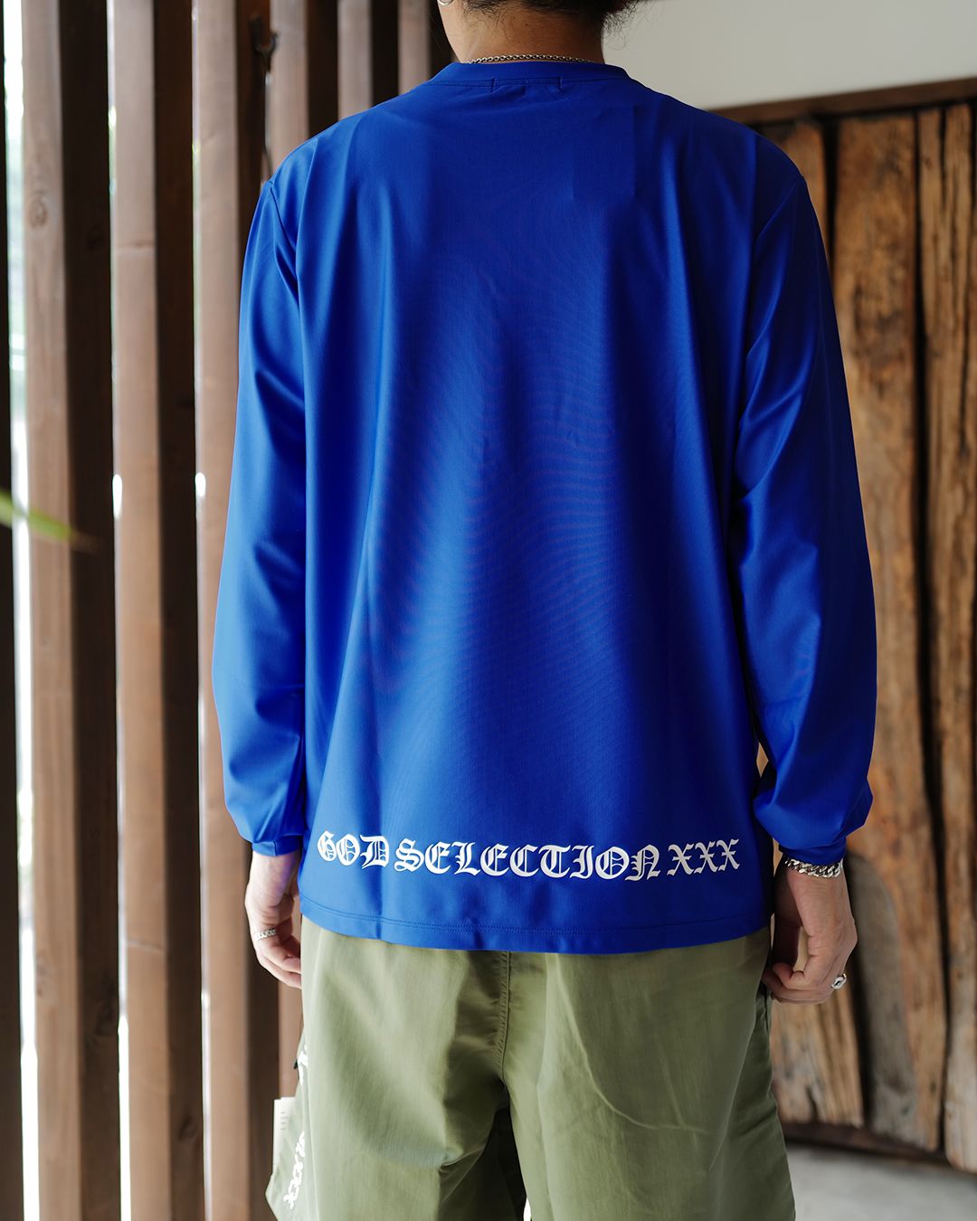 GX-S26-CS-05  RASH GUARD   [BLUE]