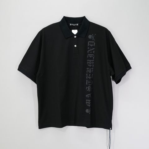 【mastermindJAPAN】 SKULL POLO BLACK