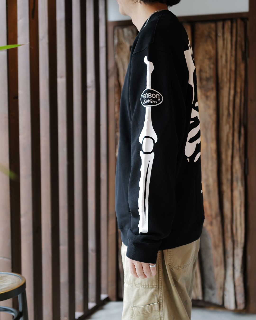 【MASTERMIND WORLD】 xVANSON CREWNECK SWEATSHRT REGULAR FIT