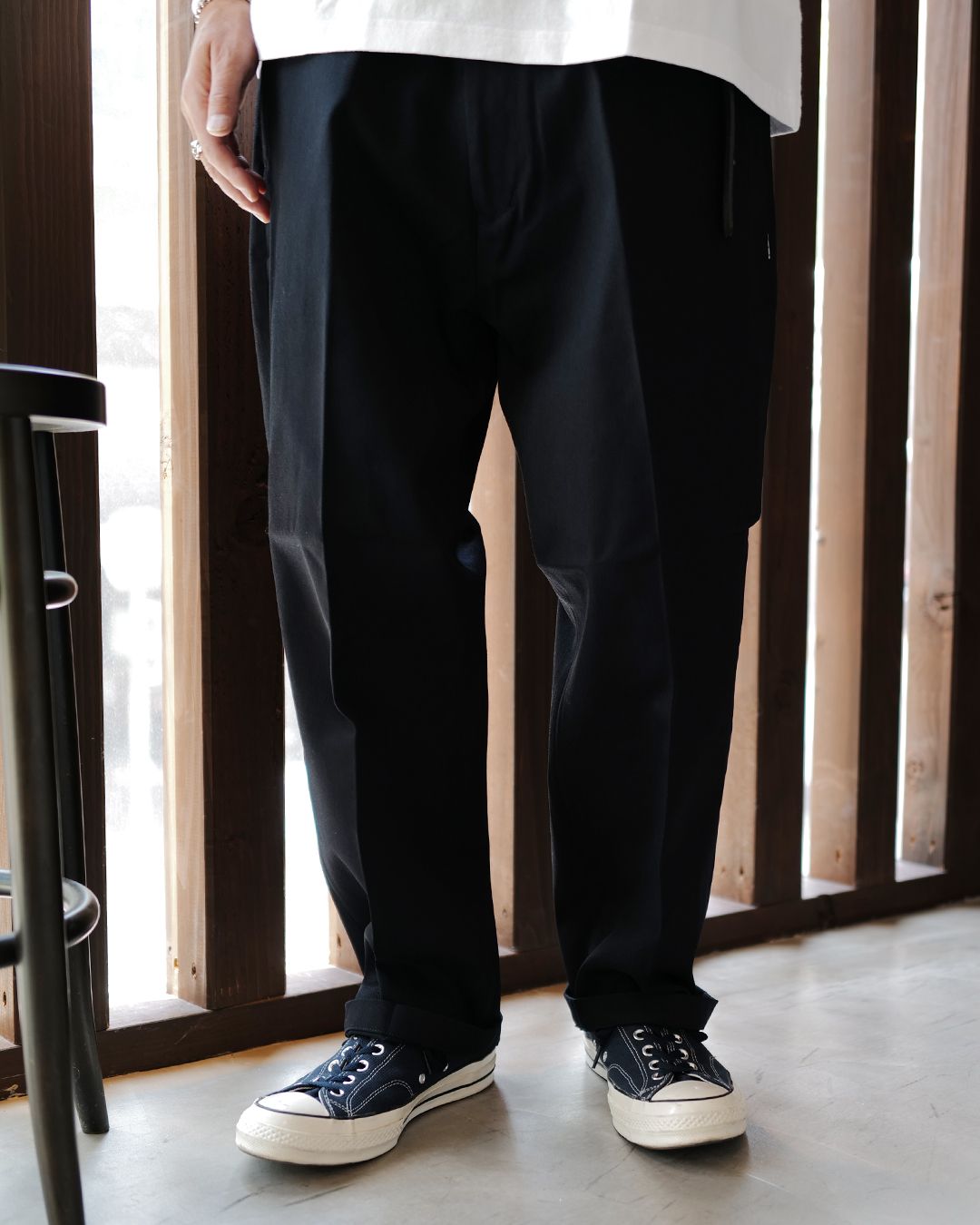 CHINO PANTS (TYPE-XF)  [NAVY]