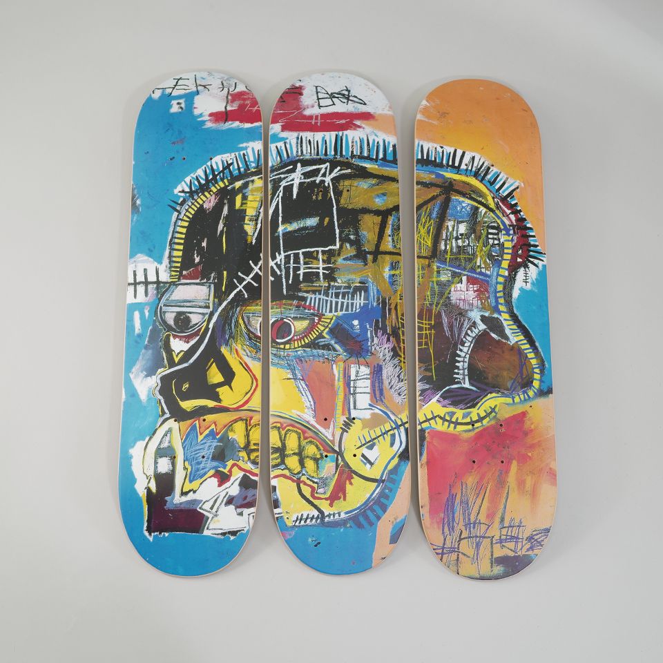 THE SKATEROOM - Jean-Michel BASQUIAT Skull | River