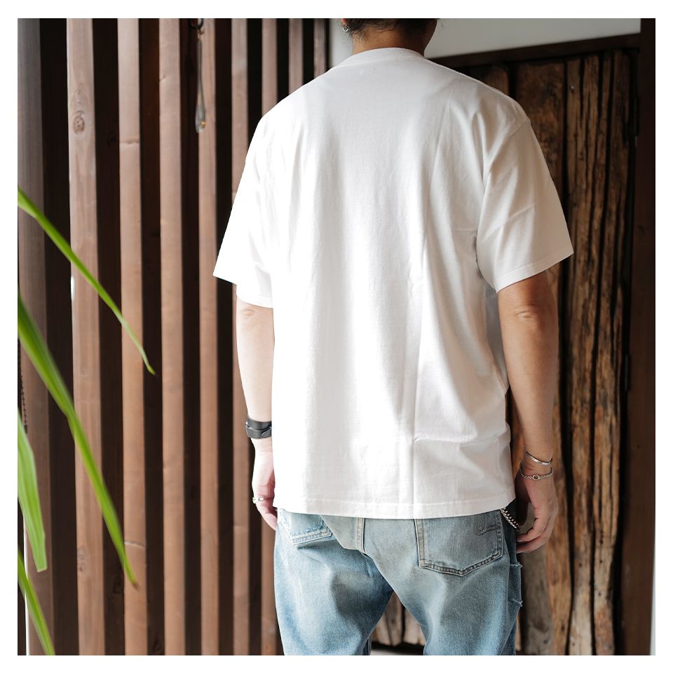 SQ-25SS-ST-05 T-SHIRT  WHITE
