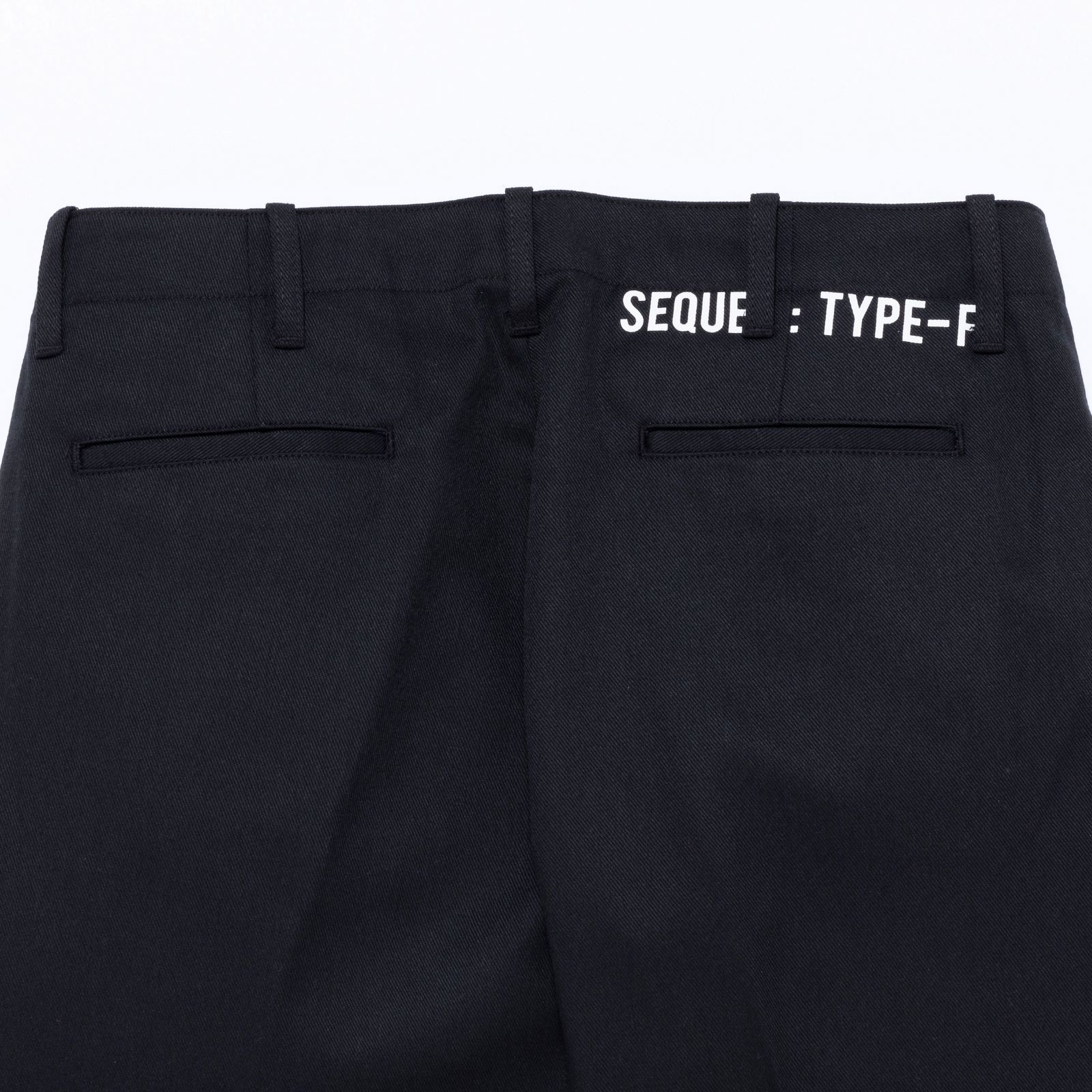 新品 SEQUEL CHINO PANTS (TYPE-F) BLACK Ｌ-