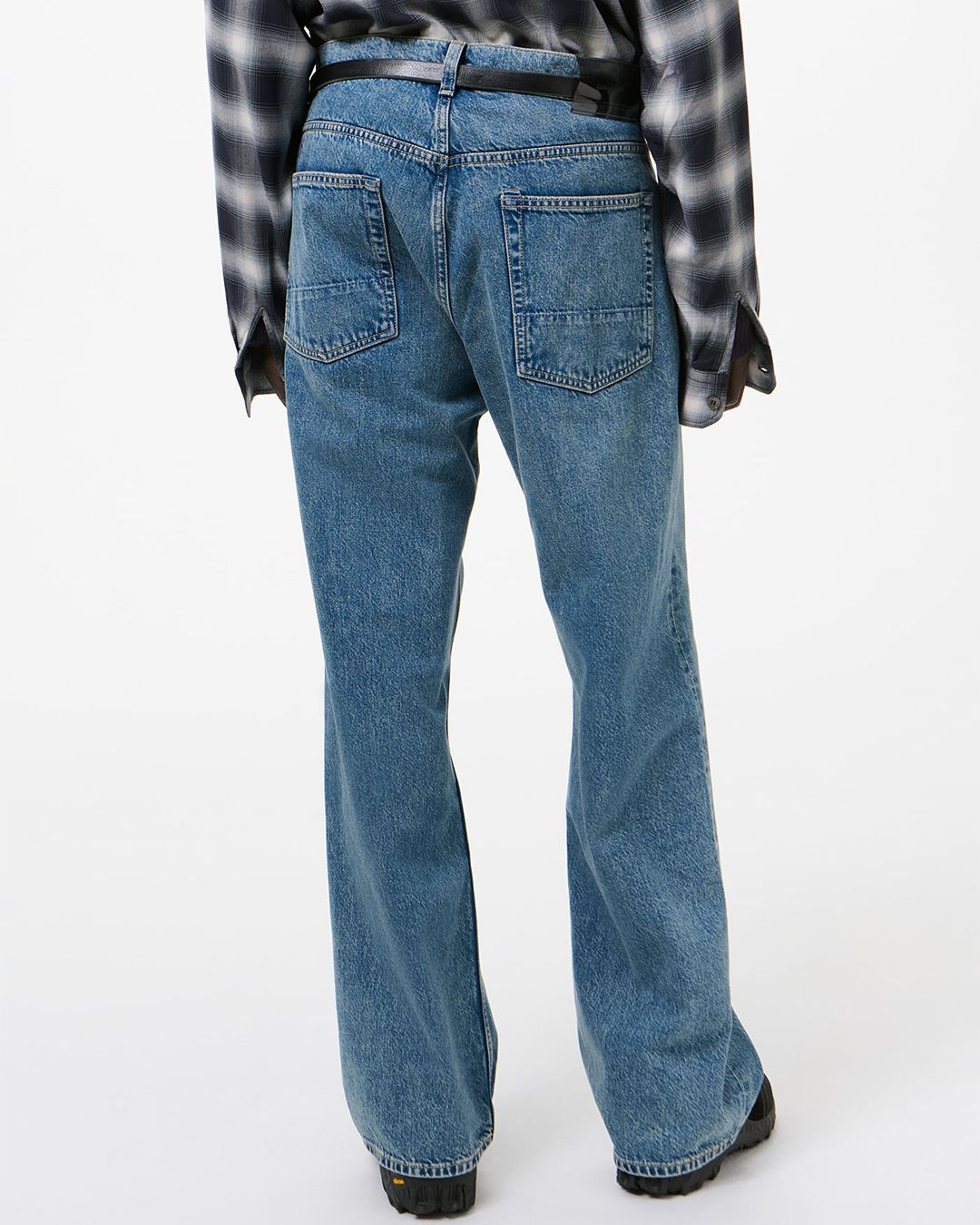 THIRD CUT   Blue Tech Wash Denim