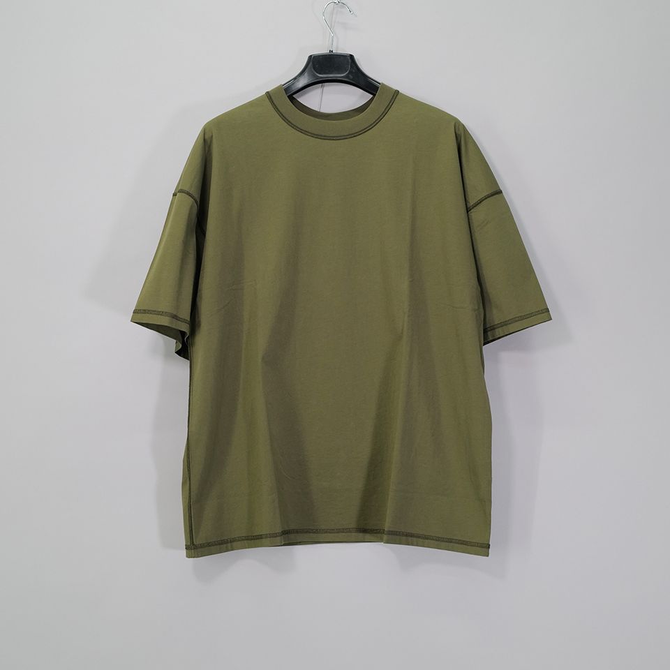 INSIDE OUT SLOGAN TEE  A.Green