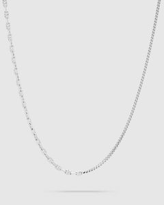 Rue Chain 20.5Inch(52.07cm) / ルー・チェーン ネックレス / 925スターリングシルバー / ホワイトロジウムメッキ (ユニセックス)