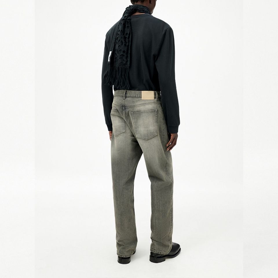 THIRD CUT   Ash Dust Chain Twill