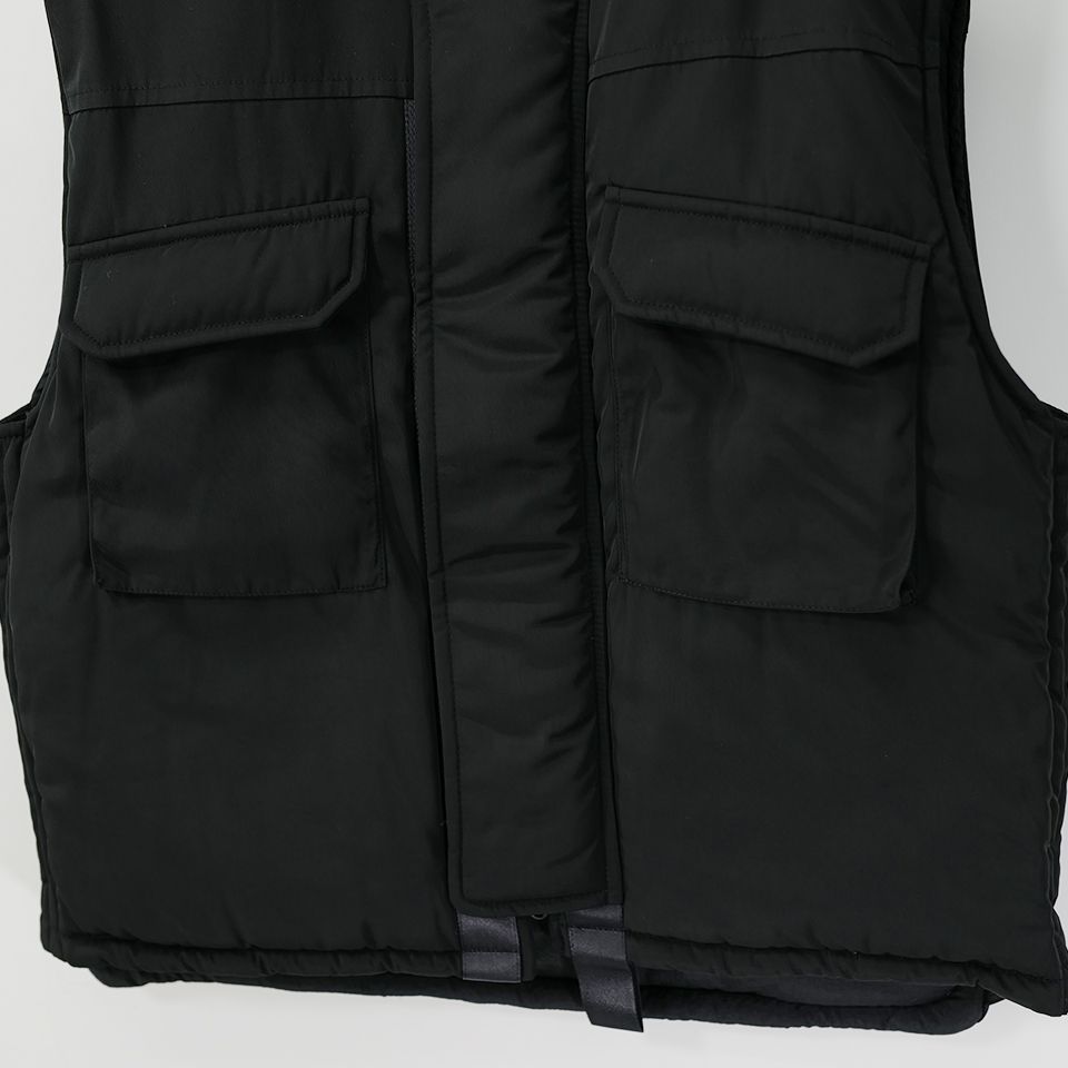 OUR LEGACY - PAPILLON VEST BLACK DRAPE TECH. | River