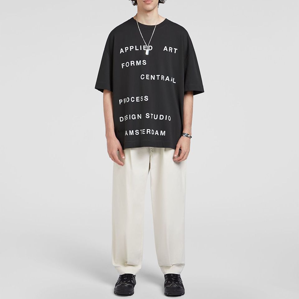 【Last1 L】 LM1-4 Oversized T-shirt [CENTRAAL PROCESS] Charcoal