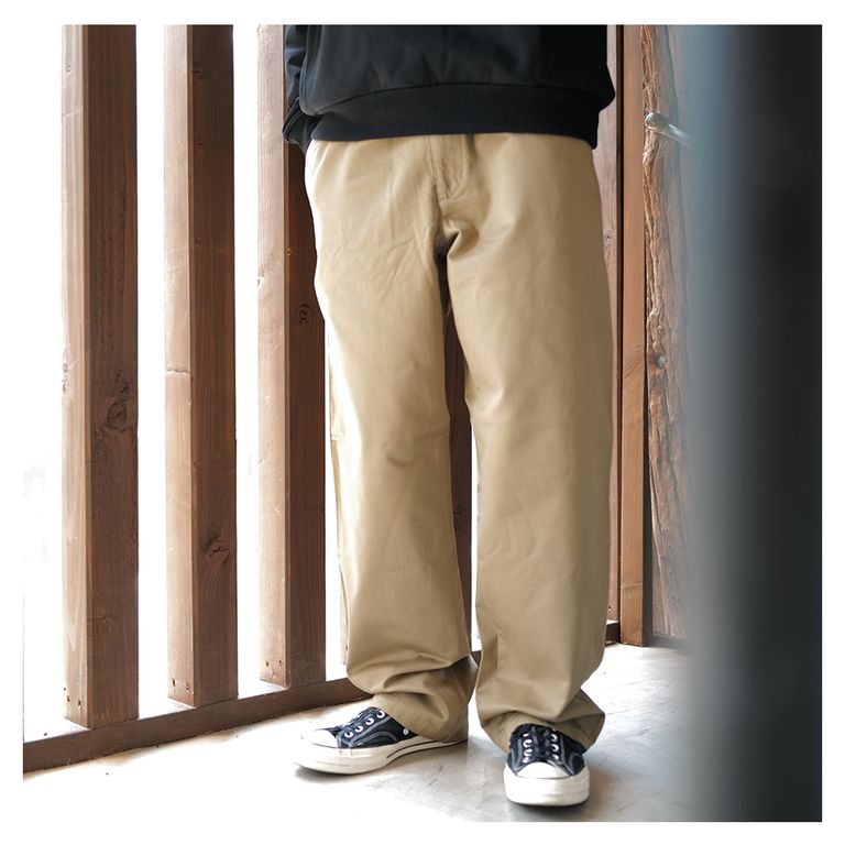 MINEDENIM - Washed Chino Type TRS Beige | River