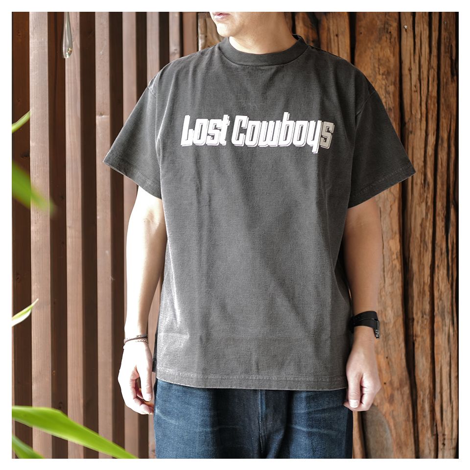 【Last1 L】 PRINTED TEE -LOST COWBOYS-
