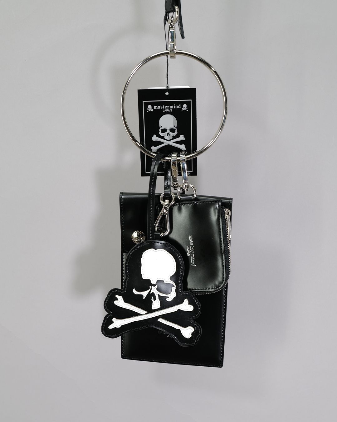 【mastermindJAPAN】 TRAVEL PASSPORT BAG  BLACK
