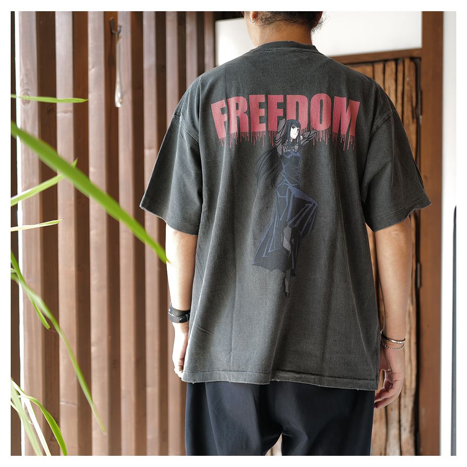 [SAKAMOTODAYS]  S/S T-Shirt (OSARAGI) Black