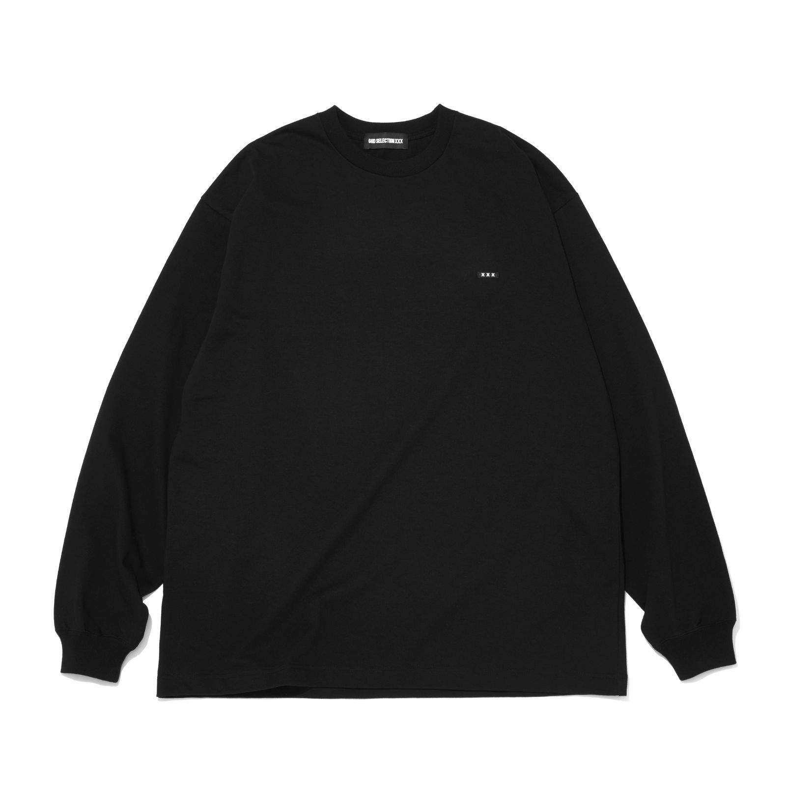 GX-A26-LT-07   LONG SLEEVE T-SHIRT  BLACK