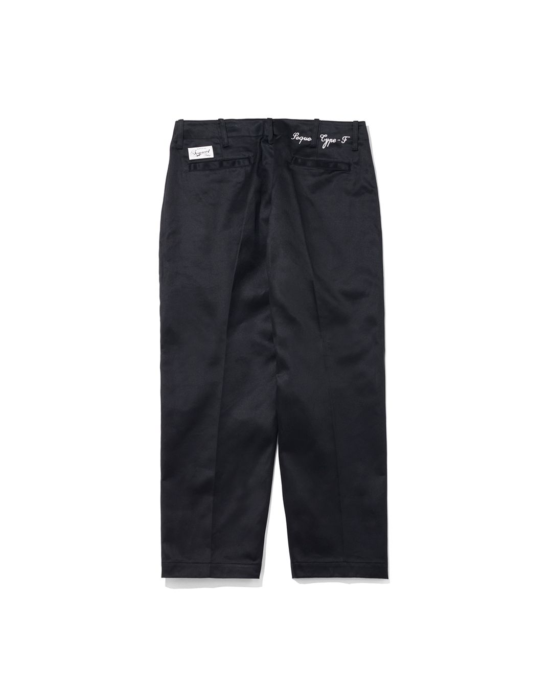 SQ-26AW-PT-02 CHINO PANTS (TYPE-F)  [BLACK]