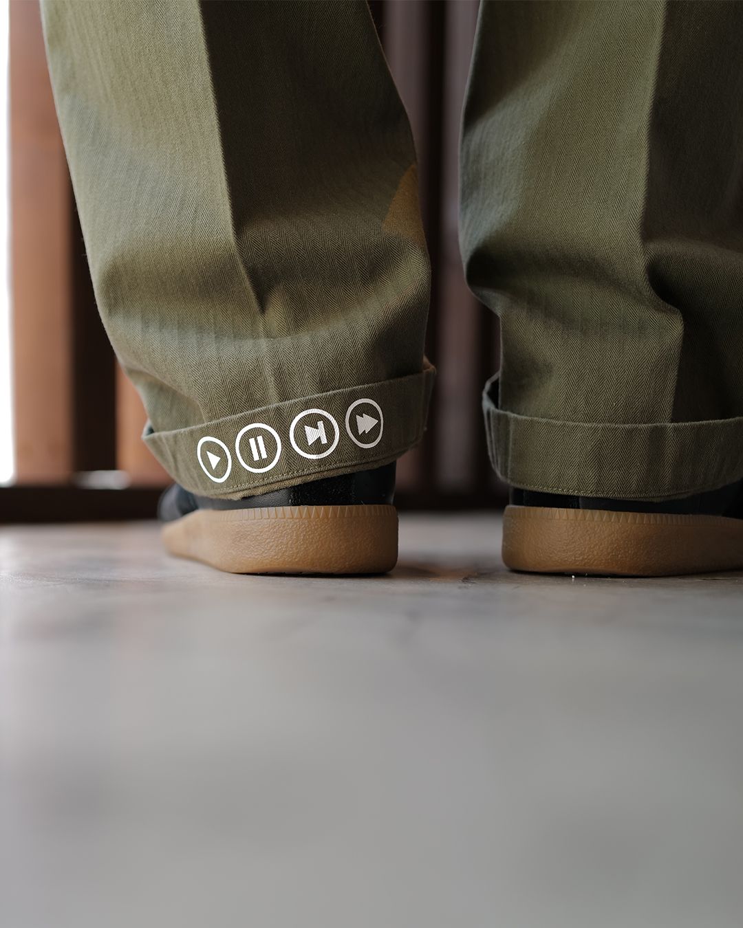 CHINO PANTS (TYPE-XF)  OLIVE