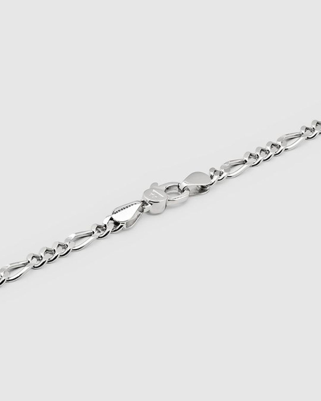 Bo Bracelet Medium 7.7Inch(19.5cm) / ボーチェーンミディアムブレスレット / 925スターリングシルバー / ホワイトロジウムメッキ (ユニセックス)