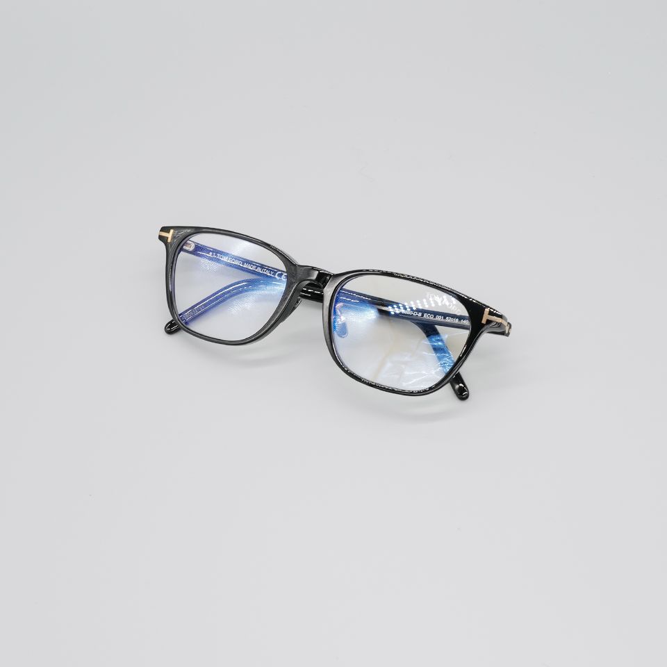 TOM FORD EYEWEAR - FT5860DB-52001 / メガネ フレーム / アジアンフィット【日本企画】 (ブラックxゴールド) /  ユニセックス | River