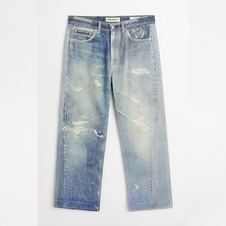 ★OUR LEGACY★モトカット デニム パンツ ☆OUR LEGACY☆THIRD CUT SUPER WASH DENIM PANTS デニムパンツ