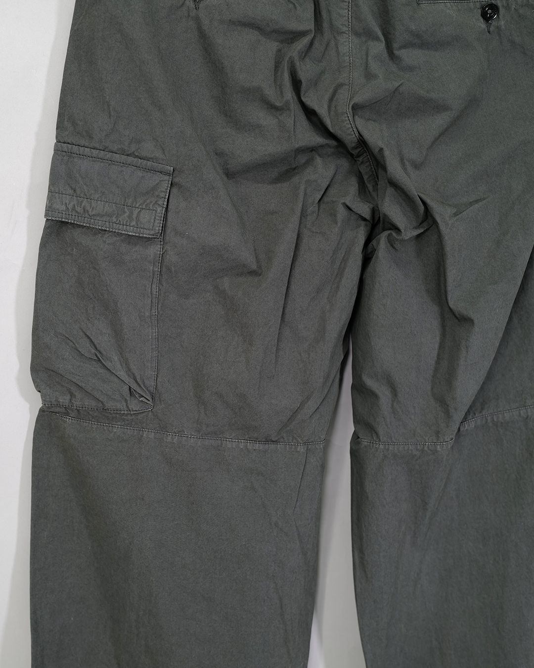 MICRO-REPS BOXY CARGO PANTS Gunmetal