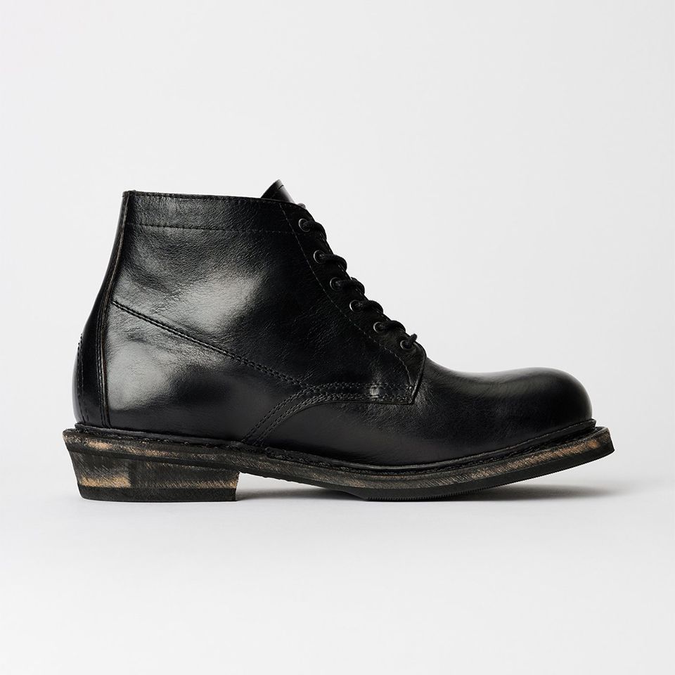 CORTEGE BOOT   Deep Black Leather