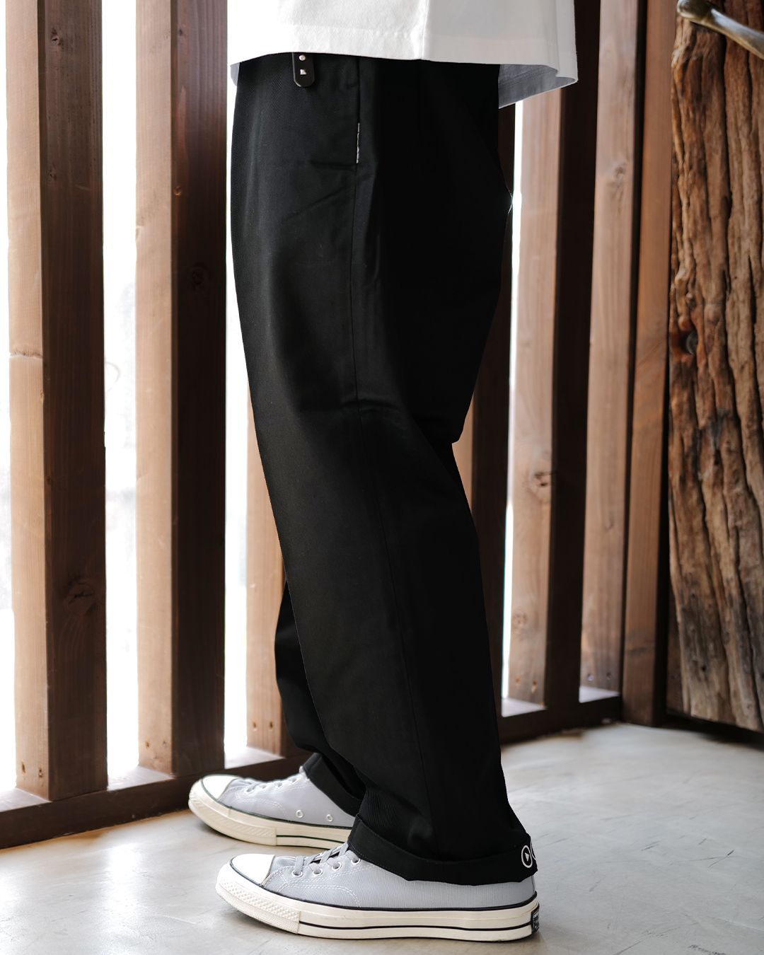 CHINO PANTS (TYPE-XF)  [BLACK]