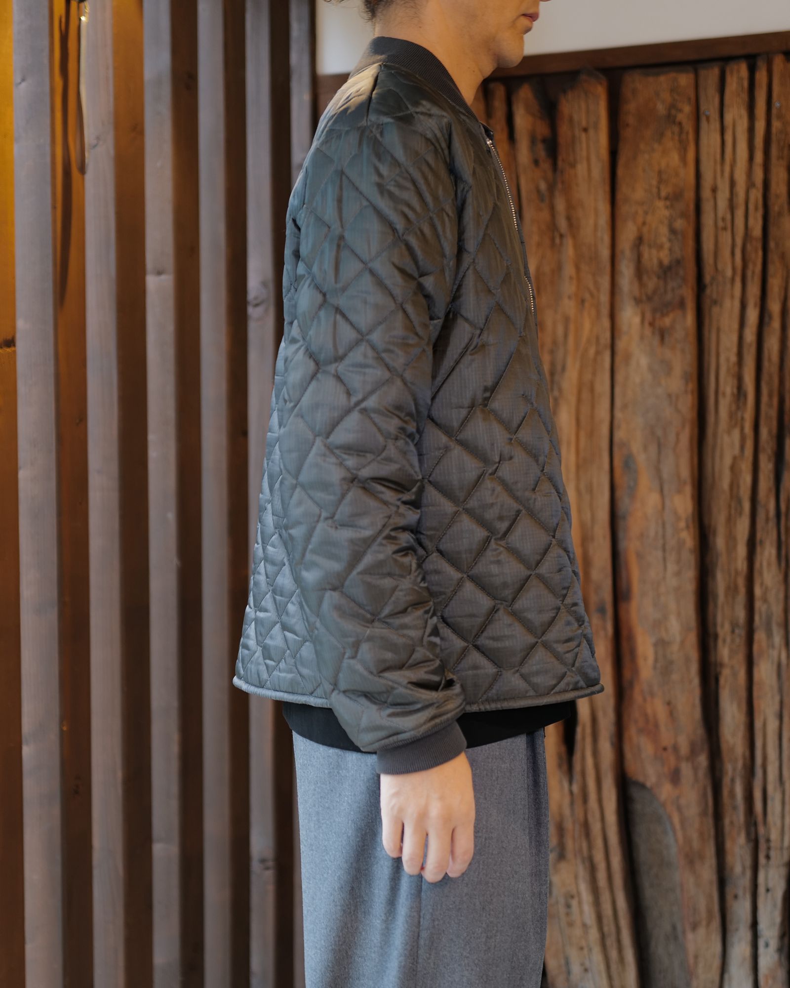 スウェット リバーシブルジャケット