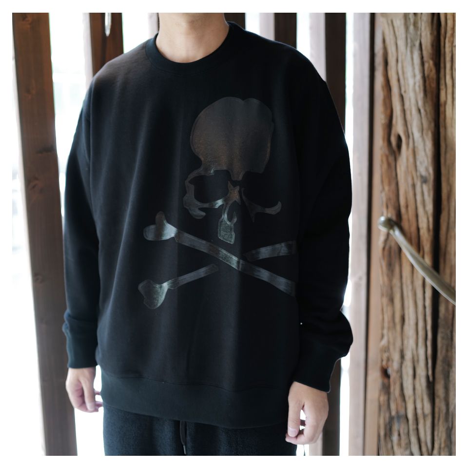 Last1 XL 【mastermindJAPAN】 LOOPWHEEL SWEATSHIRT  BLACK