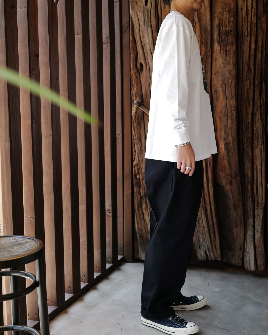 CHINO PANTS (TYPE-XF)  [NAVY]