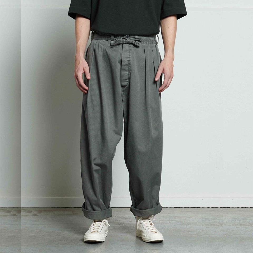 SCULPTURE PANT - FADED CHARCOAL