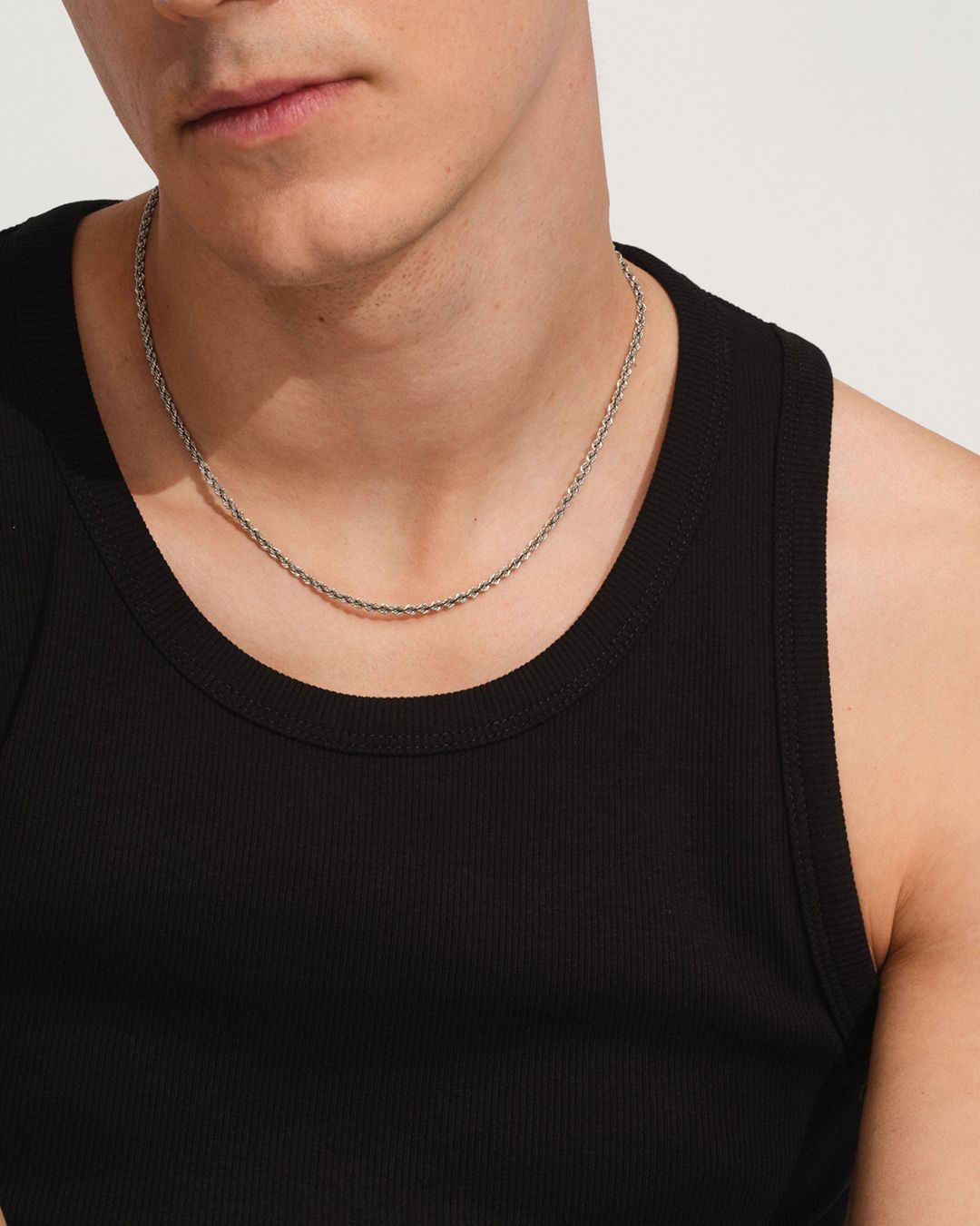 Rope Chain  20.5Inch(52.07cm) / ロープチェーンネックレス