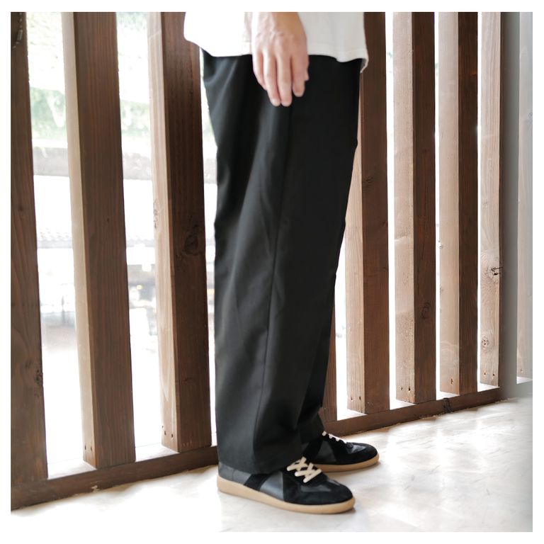 SEQUEL - SQ-23AW-PT-01 CHINO PANTS (TYPE-XF) BLACK | River