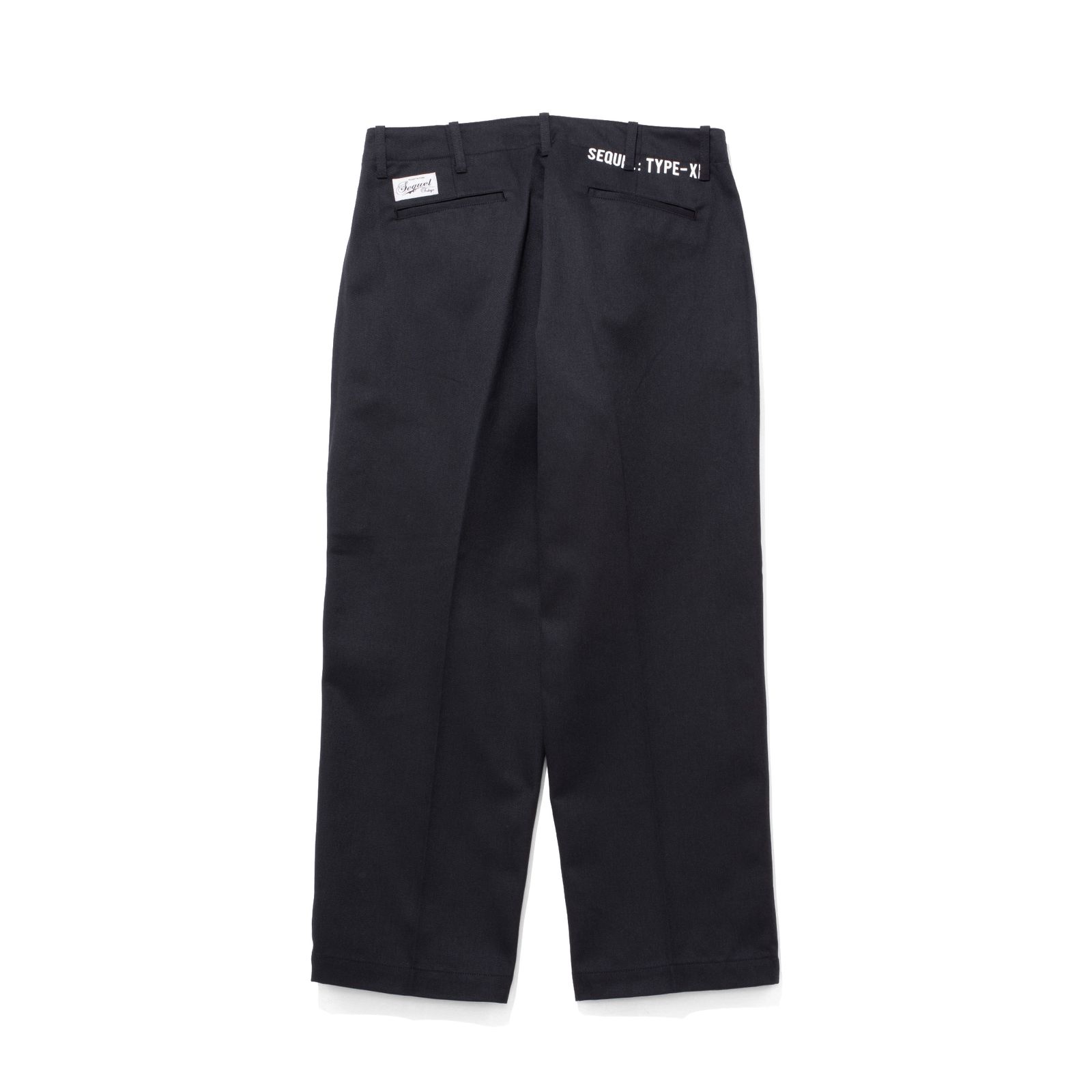 ギフ_包装】 SEQUEL CHINO PANTS TYPE-XF BLACK チノパン - magnetiz.co.uk