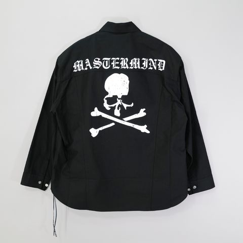 【mastermindJAPAN】 LS OXFORD SHIRT BLACK