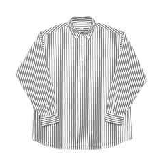 FLY FRONT SHIRT Black