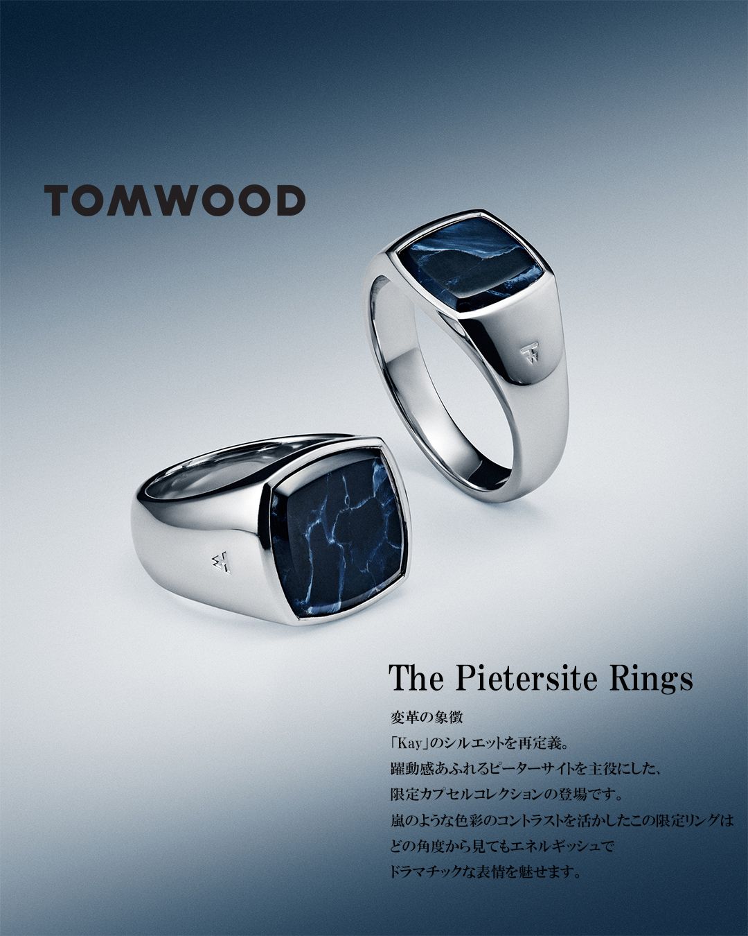 TOMWOOD - Kay Ring Pietersite / ケイ リング ピーターサイト | River