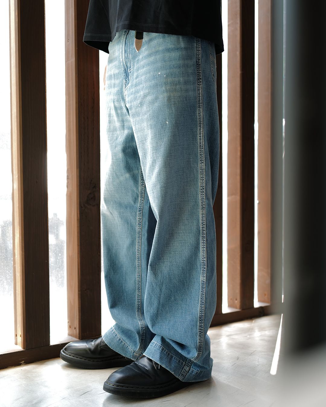 ワイドレッグジーンズ