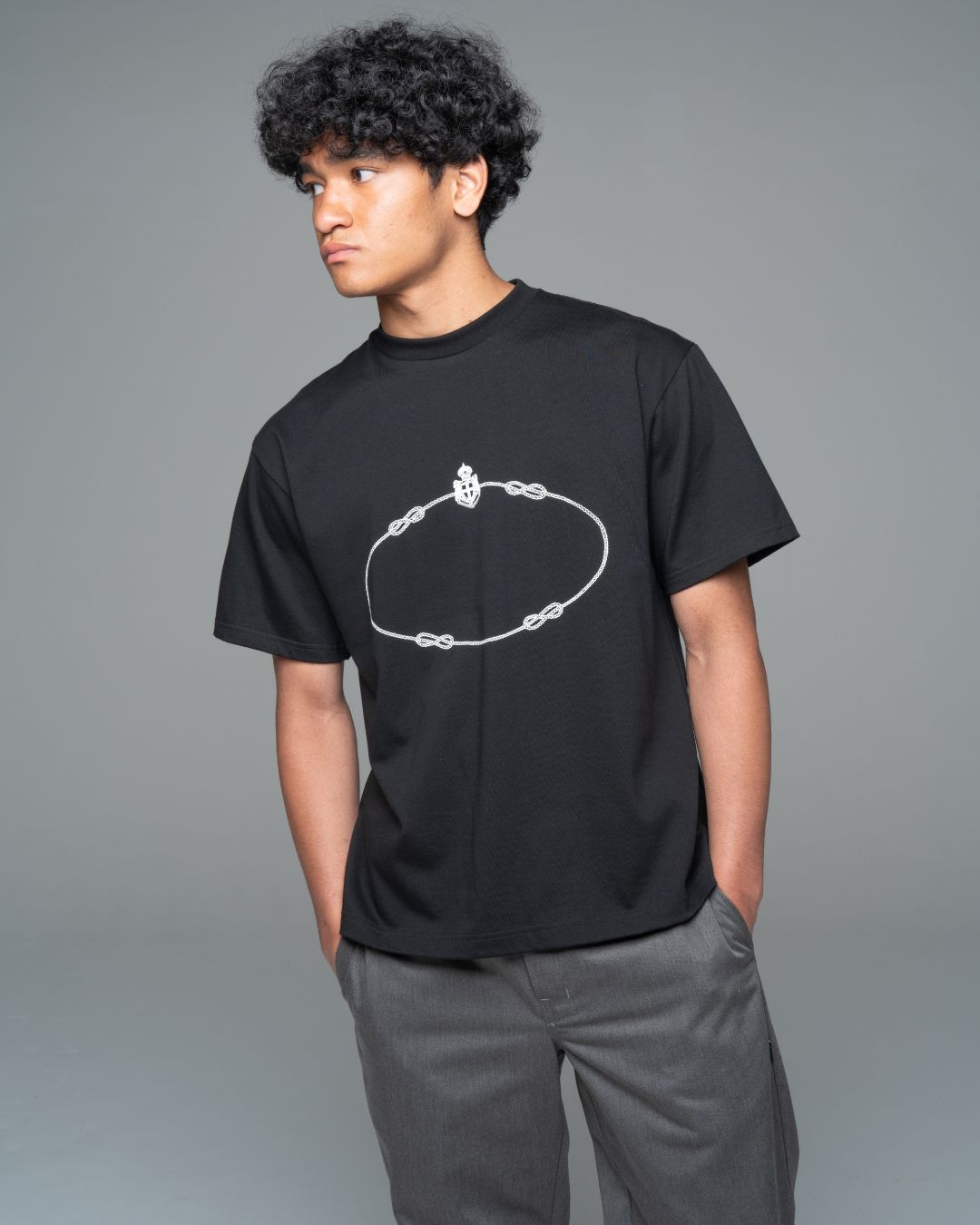 GX-S26-ST-11  T-SHIRT   [BLACK]