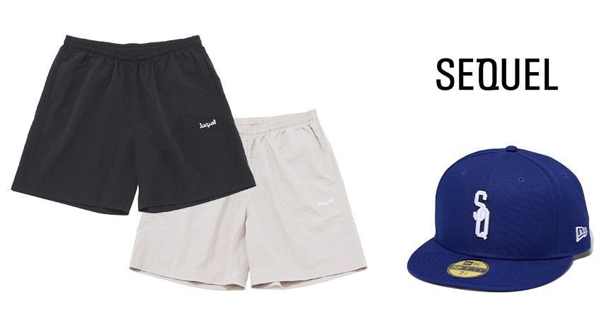 SEQUEL 　-SHORTS & NEWERA CAP-