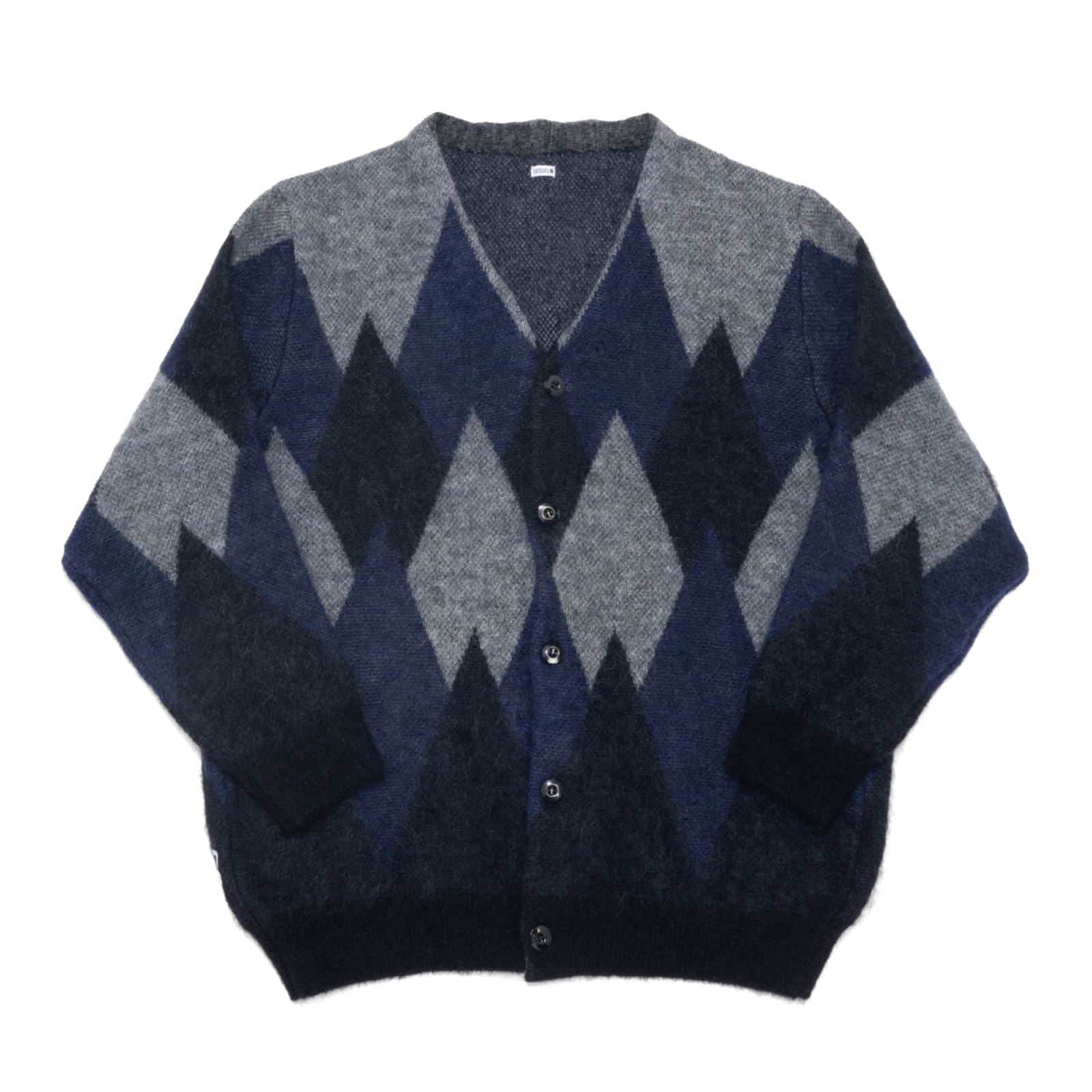 SEQUEL - 【Last1 M】 SQ-22AW-KN-01 MOHAIR CARDIGAN BLACK | River