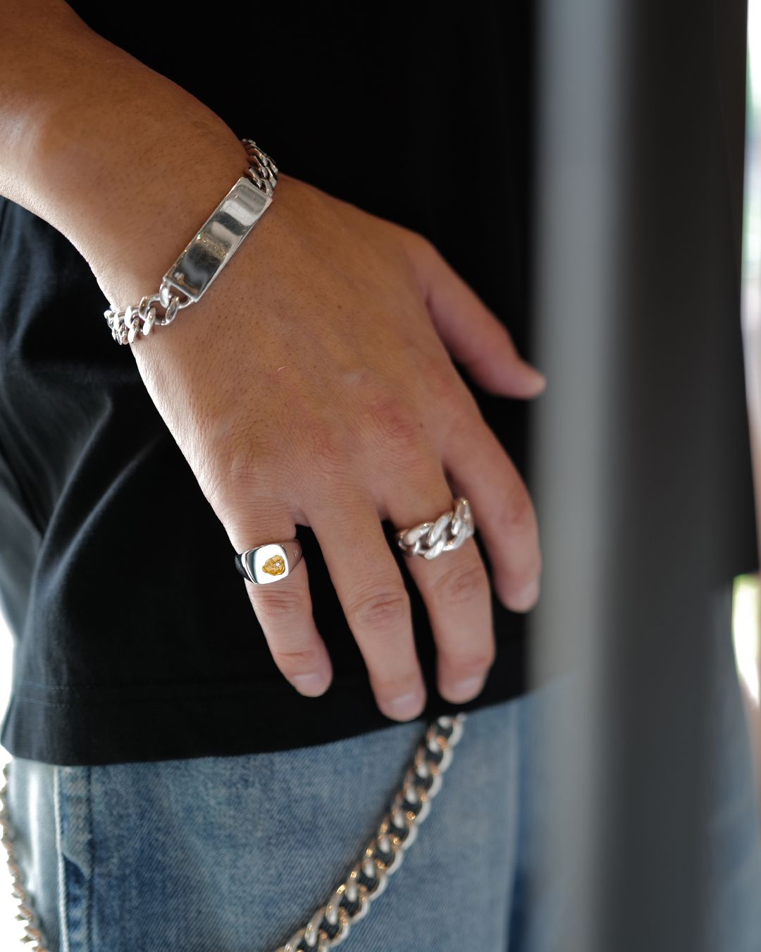 TOMWOOD - Mined Ring Small / マインド リング スモール | River