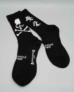 【mastermind JAPAN】 STITCH CREW SOCKS  BLACK