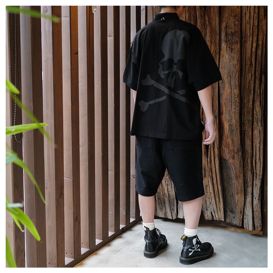 【mastermindJAPAN】 SKULL POLO BLACK
