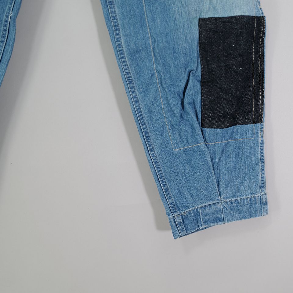 【Last1 XL】 DM1-1 Denim Cargo [CUSTOMISED] Light Indigo