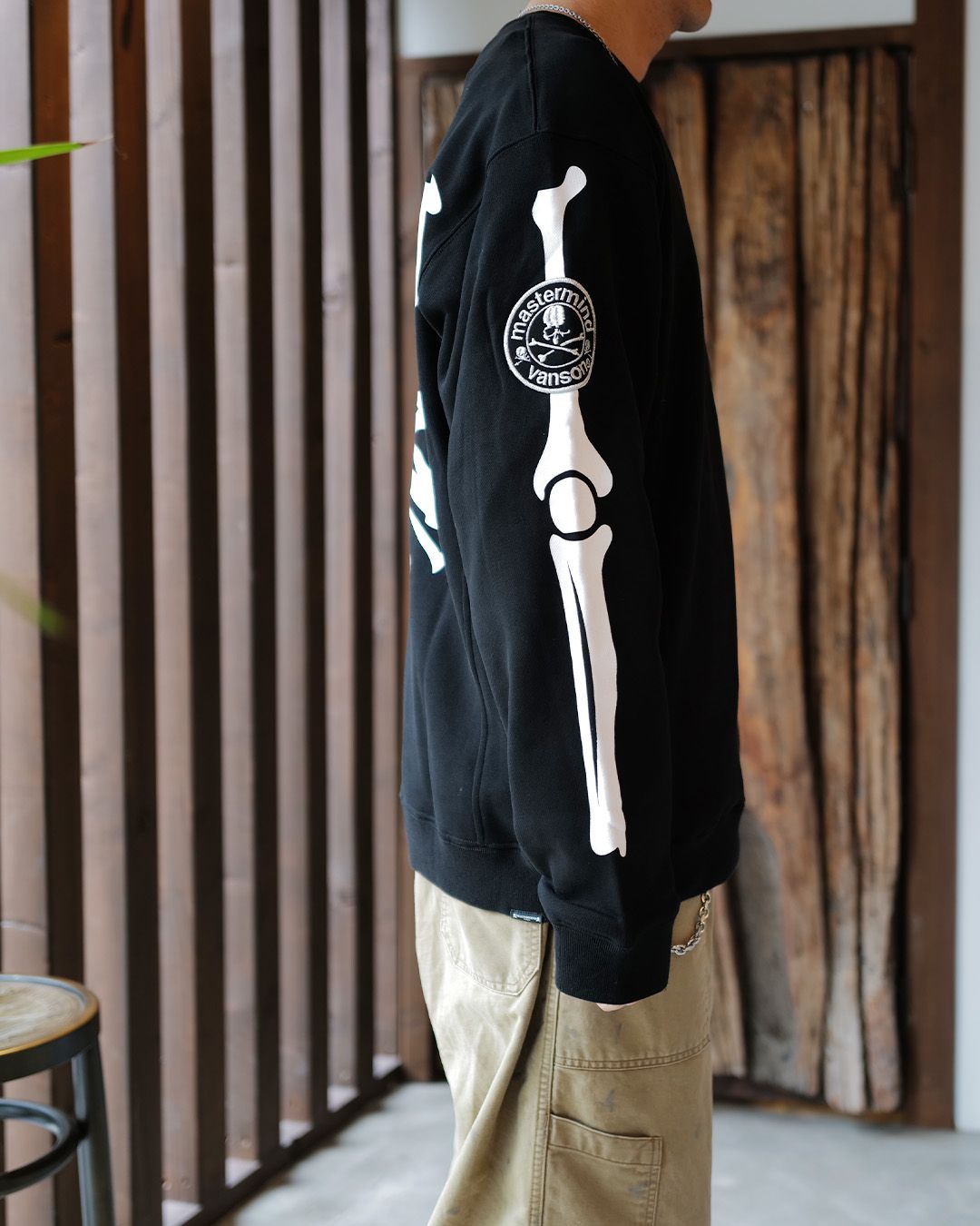 【MASTERMIND WORLD】 xVANSON CREWNECK SWEATSHRT REGULAR FIT
