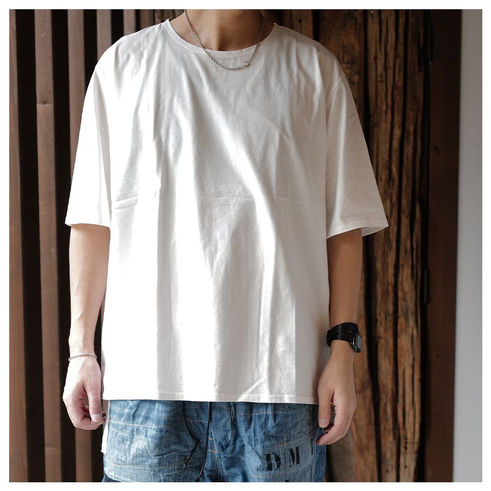 【Last1 XL】 LM1-6 Light Zone Tee [Light Ecru]