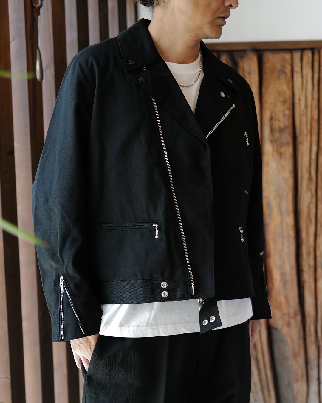 RIDERS JACKET 【BLACK】