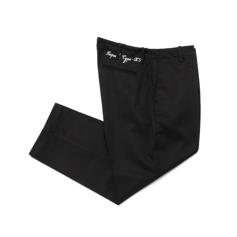 新品】SEQUEL CHINO PANTS (TYPE-F)BLACK 深刻 M