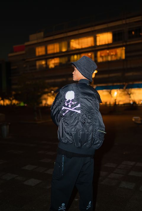 【MASTERMIND WORLD x ALPHA INDUSTRIES】   BOMBER JACKET